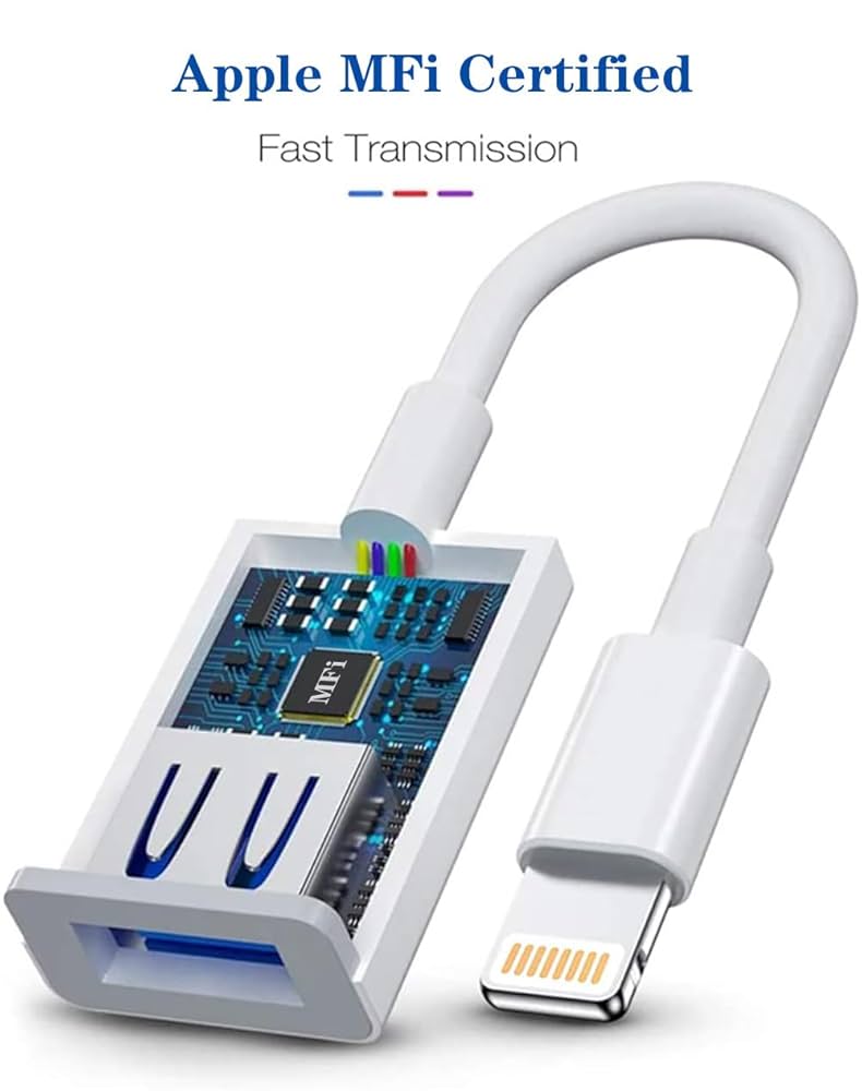 映像用ケーブル Apple Lightning to USB 3 Camera Adapter Amazon.com: Lightning to USB3 Camera Adapter with Charging